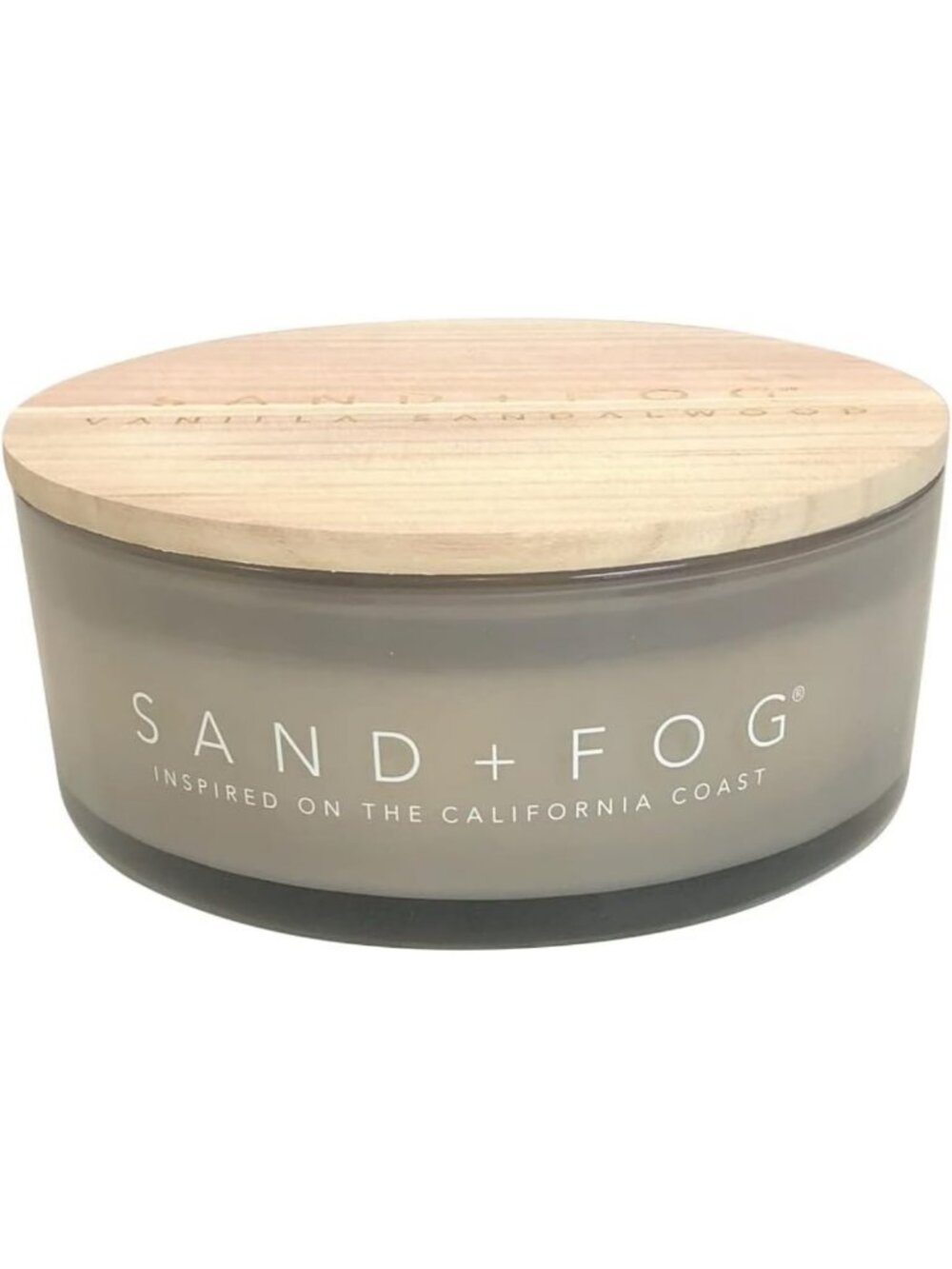 Luxury Vanilla Sandalwood Scented Candle - 34oz Air Freshener, Home Décor